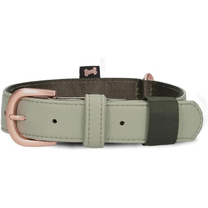 Нашийник для собак ZWEI Leo LE15 з якісної штучної шкіри, регульований, для середніх та великих собак (37-50 см)