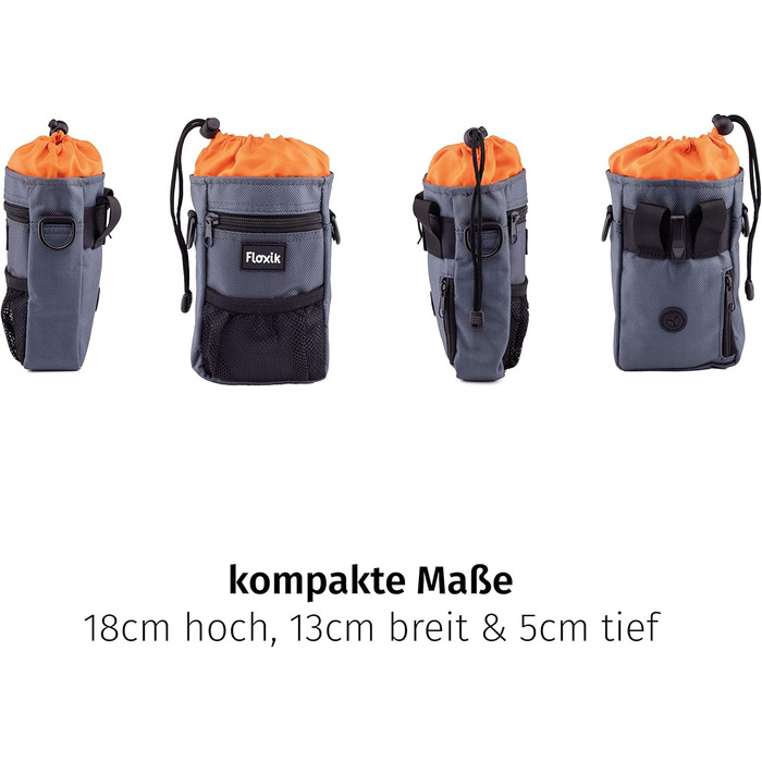 Сумка для ласощів Floxik Premium для собак | Практична сумка для тренувань та виховання цуценят