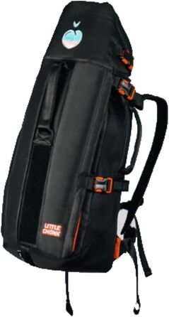 Рюкзак-переноска для собак Little Chonk Maxine One Medium, чорний, для середніх порід, регульований, для подорожей та хайкінгу