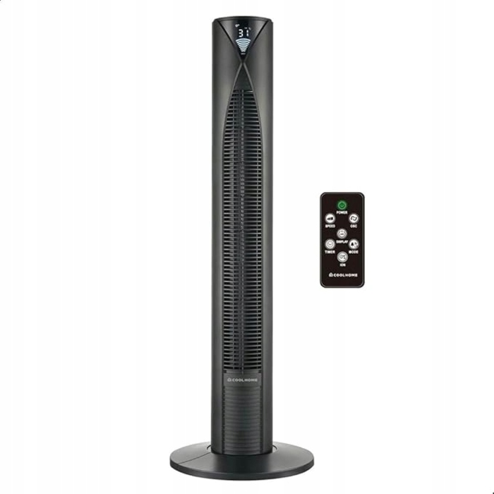 Вежа-вентилятор CoolHome CF2205 з пультом дистанційного керування, 96 см