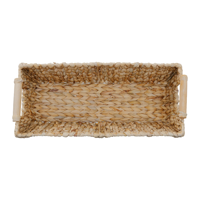 Relaxdays Storage Basket made from Water Hyacinth