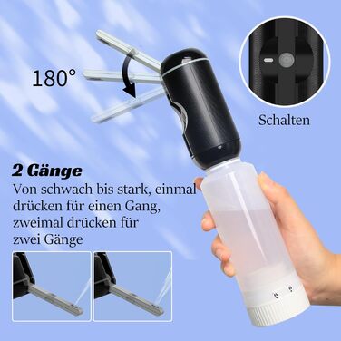 Travel Bidet, VITCOCO Post-Shower Portable Bidet Sprayer, Electric Bidet Rechargeable, Intimate Wash, Saves Paper, Essential for Postpartum | Infant | Hemorrhoid Care