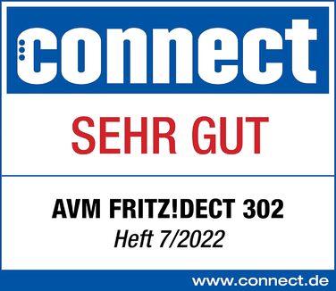 FRITZ!DECT 302 - розумний терморегулятор для опалення, сумісний з FRITZ!Box та звичайними термостатичними клапанами
