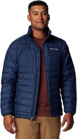 Чоловіча утеплена куртка Columbia Powder Lite II, темно-синя (Collegiate Navy), розмір L