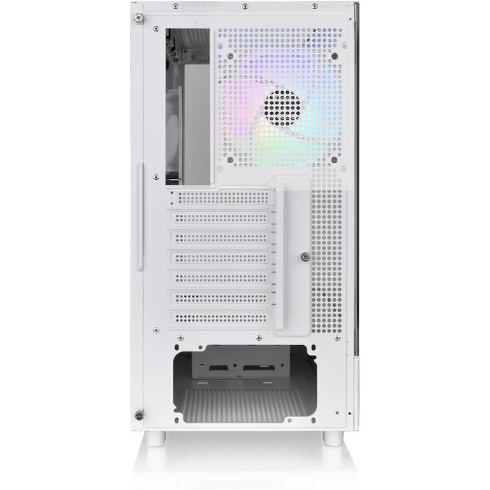 Thermaltake View 270 Plus TG ARGB: Корпус ПК Midi-Tower з темперованим склом, 3 RGB вентилятори, USB-C, підтримка 360мм радіатора, білий колір