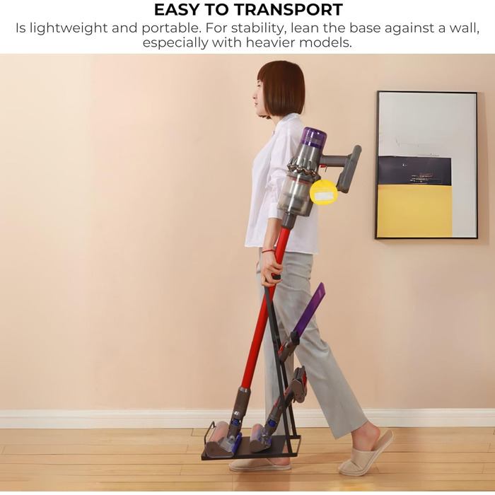 Підставка для пилососа MAGIC SELECT сумісна з Dyson V15, V6, V7, V8, V10, V11, металева, без свердління