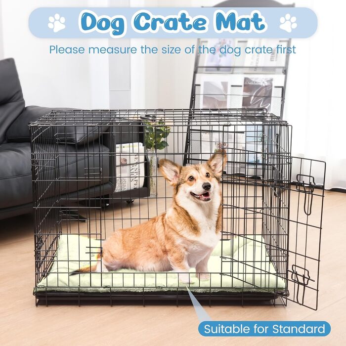 Крісло-ліжко для собак середніх порід Baodan, 90x60 см, з м'якою подушкою та антиковзною основою, бежеве