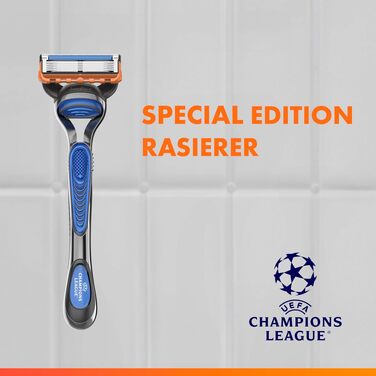 Бритва Gillette Fusion5 для чоловіків, металева, чорна (ручка + 12 змінних касет)