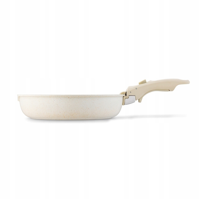 Набір сковорідок Starke Pro бежевий, антипригарне покриття, 4 предмети (20/24/26 см)