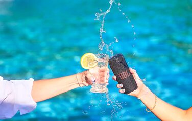 JBL Grip: Портативна Bluetooth колонка з AI Sound Boost, IP68 (водонепроникна), до 14 год роботи, фіолетова
