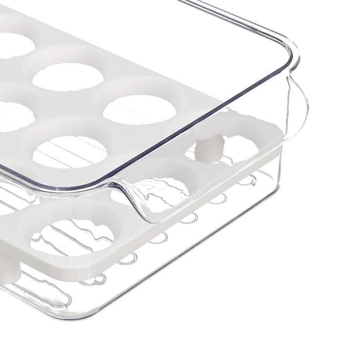 Relaxdays Refrigerator Egg Box for 18 Eggs