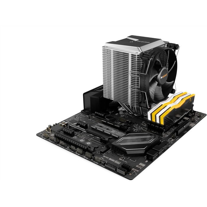 be quiet! Shadow Rock 3 - Кулер для CPU, 160W TDP, 135mm вентилятор, HDT, 4x Heatpipe, Slim Design