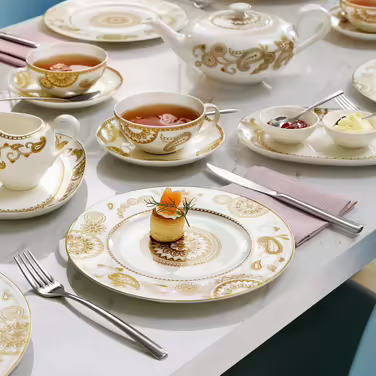 Villeroy & Boch Piemont Tableware Set for up to 6 people, 24-piece, Stainless Steel