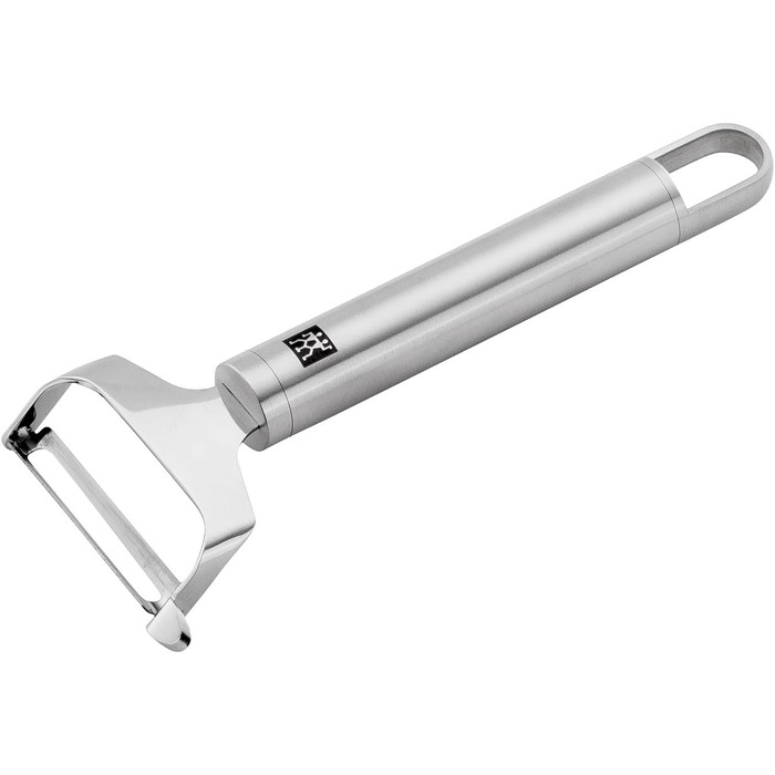 Овочечистка ZWILLING Pro, 17 см, нержавіюча сталь, ергономічна ручка, срібляста