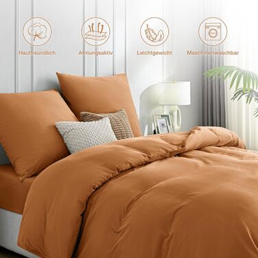 Комплект постільної білизни JELLYMONI 135x200 з бавовни, Oeko-Tex, 2 шт. (Покривало 135x200 + Наволочка 40x80)