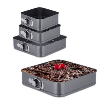 Relaxdays Springform Set with 4 Sizes