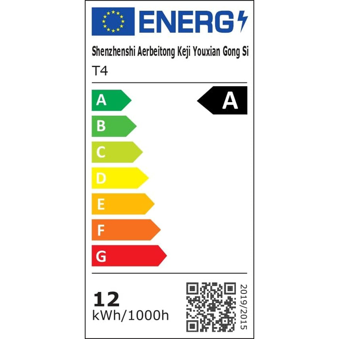 LED лампа для столу AILBTON з кліпсою, гнучка 4-секційна з 3 джерелами світла, 4 колірні температури та 5 рівнів яскравості, захист очей для дому та офісу