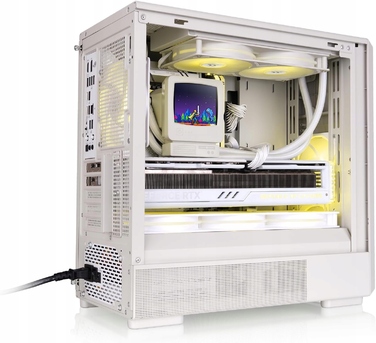 Корпус Thermaltake Retro 260 TG Micro Tower, бежевий