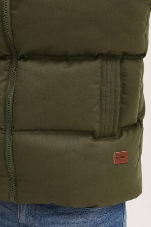 Чоловіча водонепроникна куртка Blend BHJen Outdoor з капюшоном та кишенями, Regular fit, Dusty Green (70595)