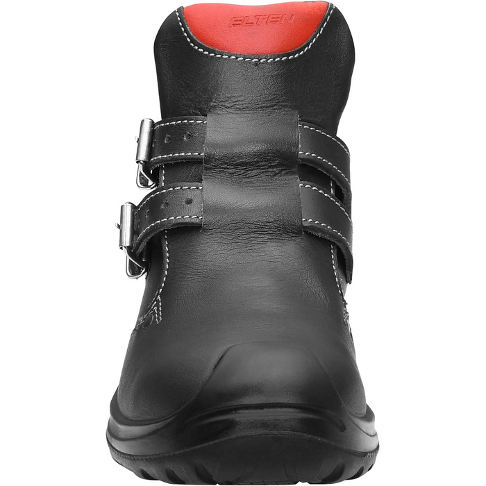 Робочі черевики ELTEN Anderson Roof S3 HI, шкіряні, зі сталевою захисною капоткою, чорні, для жінок та чоловіків, 40 EU