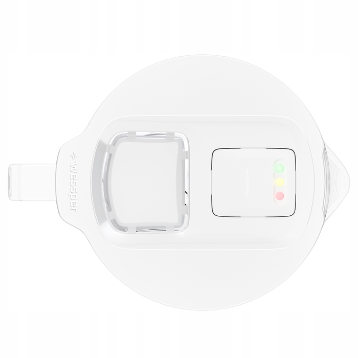 Скляний фільтр-віддін Wessper D4 Borosilicate Mini FF WH з фільтром