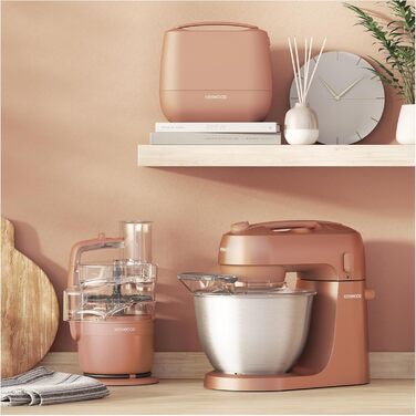 Кухонний комбайн Kenwood MultiPro Go FDP22.130GY, 900 Вт, блакитний, 1.3 л, для нарізки, натирання, пюрування та замішування тіста