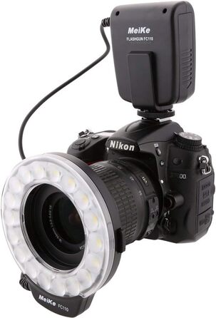 Кільцевий спалах Meike FC-110 для камер Canon, Nikon, Pentax, Olympus