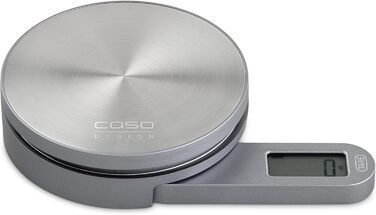 CASO Kitchen EcoMate Kinetic Kitchen Scale - 5kg, 1g Increments, Battery-Free, Award-Winning