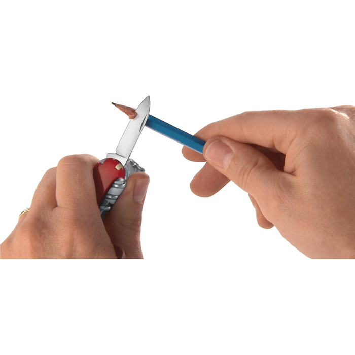 Швейцарський ніж Victorinox Camper - мультитул з 13 функціями, червоний