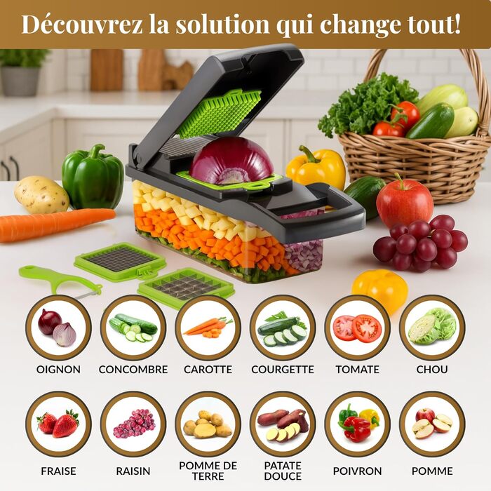 Багатофункціональний нарізчик овочів