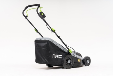 Електрична газонокосарка NAC LE18-E-43-PB-C, 1800 Вт, 43 см, 52 л