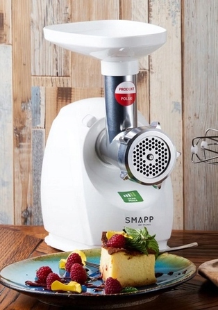 М'ясорубка SMAPP 489.8, біла, 2000 Вт