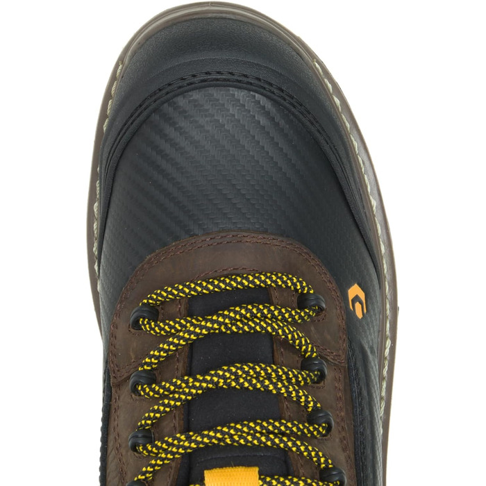 Чоловічі робочі черевики Wolverine Overpass 6' Mid Composite Toe Waterproof Dark Coffee (41 EU)