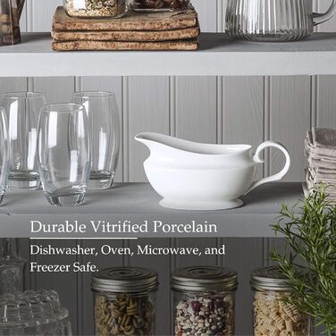 WM Bartleet & Sons 1750, T404, two porcelain sauce dishes, white, 500 ml
