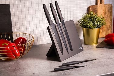 Набір ножів у коробці Altom Design Black, 5 предметів