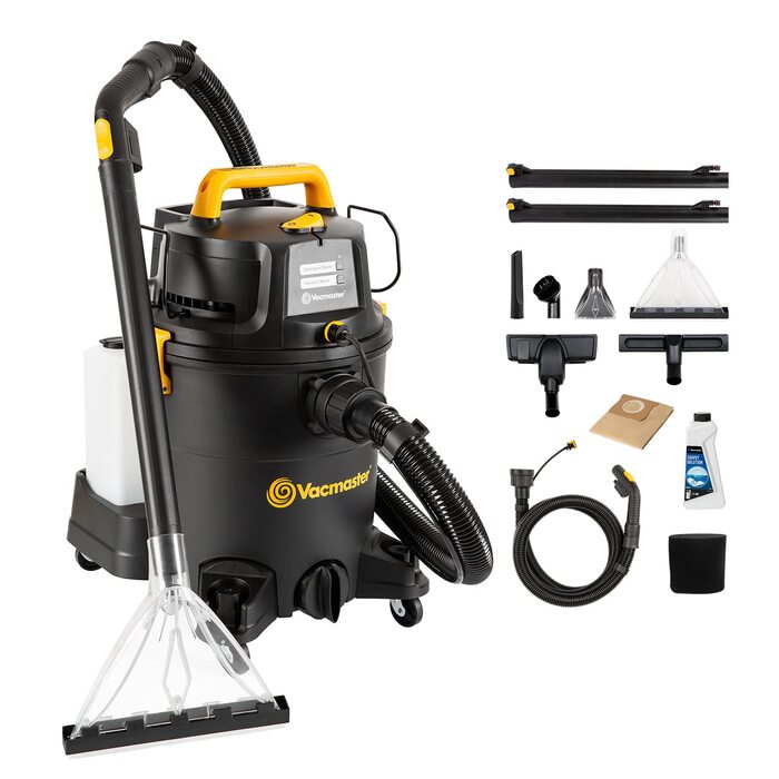 Vacmaster SCA0801 - миючий пилосос для килимів, меблів та авто | Мийка, сушка, видалення плям | 1300W, 23L