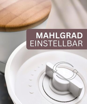 Мельниця для солі та перцю Hannah's Homebrand з керамічним механізмом - міцна для великої солі, без вмісту (Сніжинка, 2 шт.)