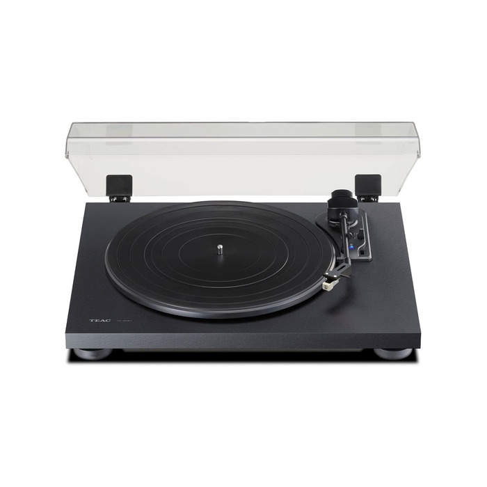 Програвач вінілу Teac TN-180BT-A3 Black з Bluetooth, ремінним приводом, 3 швидкості (33/45/78 об/хв) та вбудованим фонокоректором