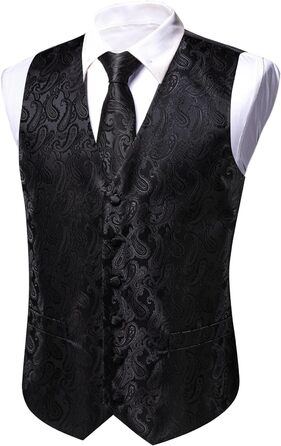 Шкарпетки чоловічі Barry.Wang Retro Paisley XXL (4 пари) темно-чорного кольору