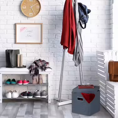 Relaxdays Storage Ottoman with Handles
