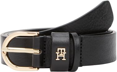 Ремінь жіночий Tommy Hilfiger Essential Effortless 2.5 Aw0aw16836, регульований, чорний (110 см)