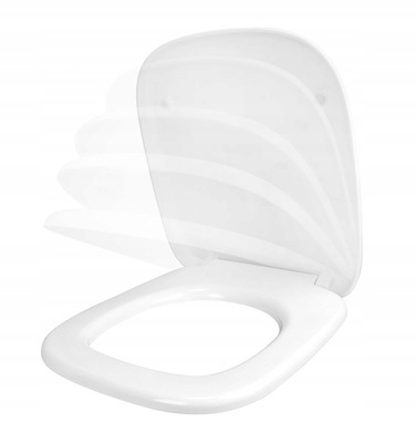 Сидіння для унітаза Hydro-Era Koło Style, білий duroplast