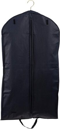 Tuva Tuva Inc. Breathable Faux Fur Coat & Suit/Dress Garment Bag, 152.4 cm, with Handles, Black