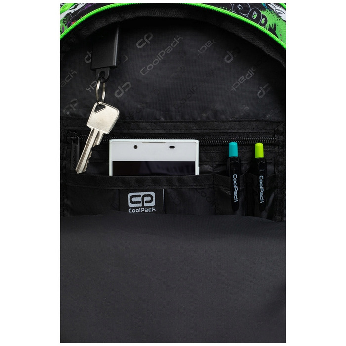 Багатофункціональний шкільний рюкзак CoolPack, багатоколірний, 21 л