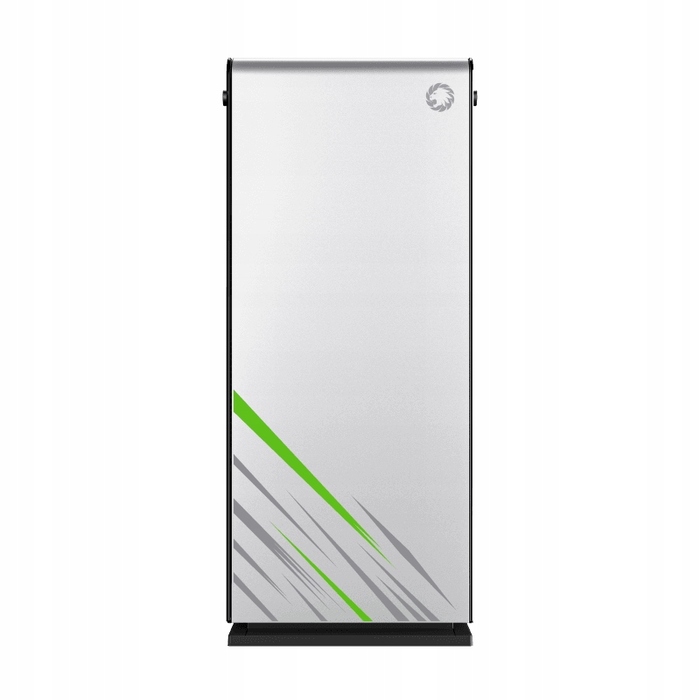 Ігровий корпус для ПК Tower ATX Midi White Coil, загартоване скло, USB
