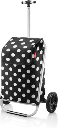 Тролей Reisenthel Shopping Trolley Dots White - Легкий та місткий тролей для покупок, білий
