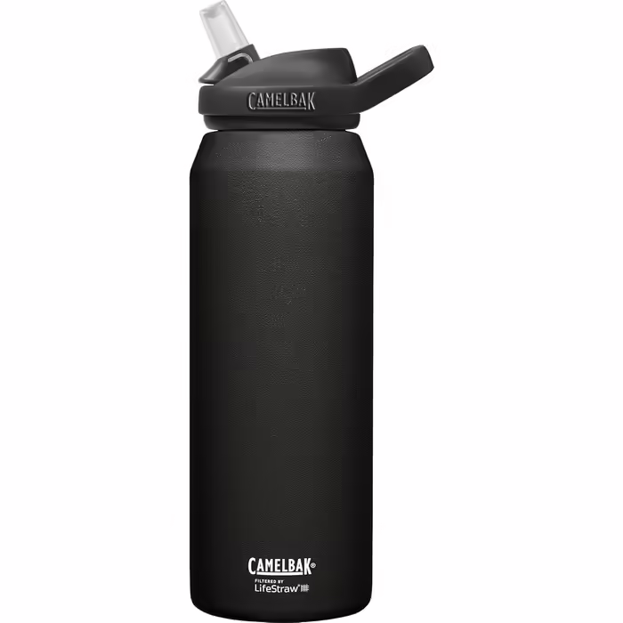 CAMELBAK Unisex - Adult Eddy+ Lifestraw Vss 1L Water Bottle, Black, One Size