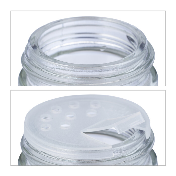 Relaxdays 20-Piece Spice Jars