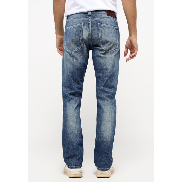 Джинси чоловічі MUSTANG Michigan Straight 34W/32L світло-потерті, оригінал