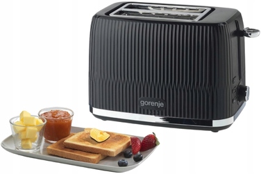 Тостер Gorenje T850DPB, чорний, 850 Вт